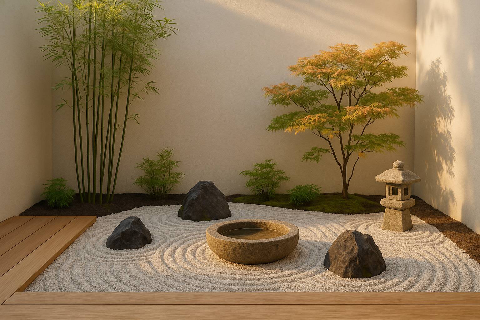 Cómo crear un jardín japonés en espacios pequeños