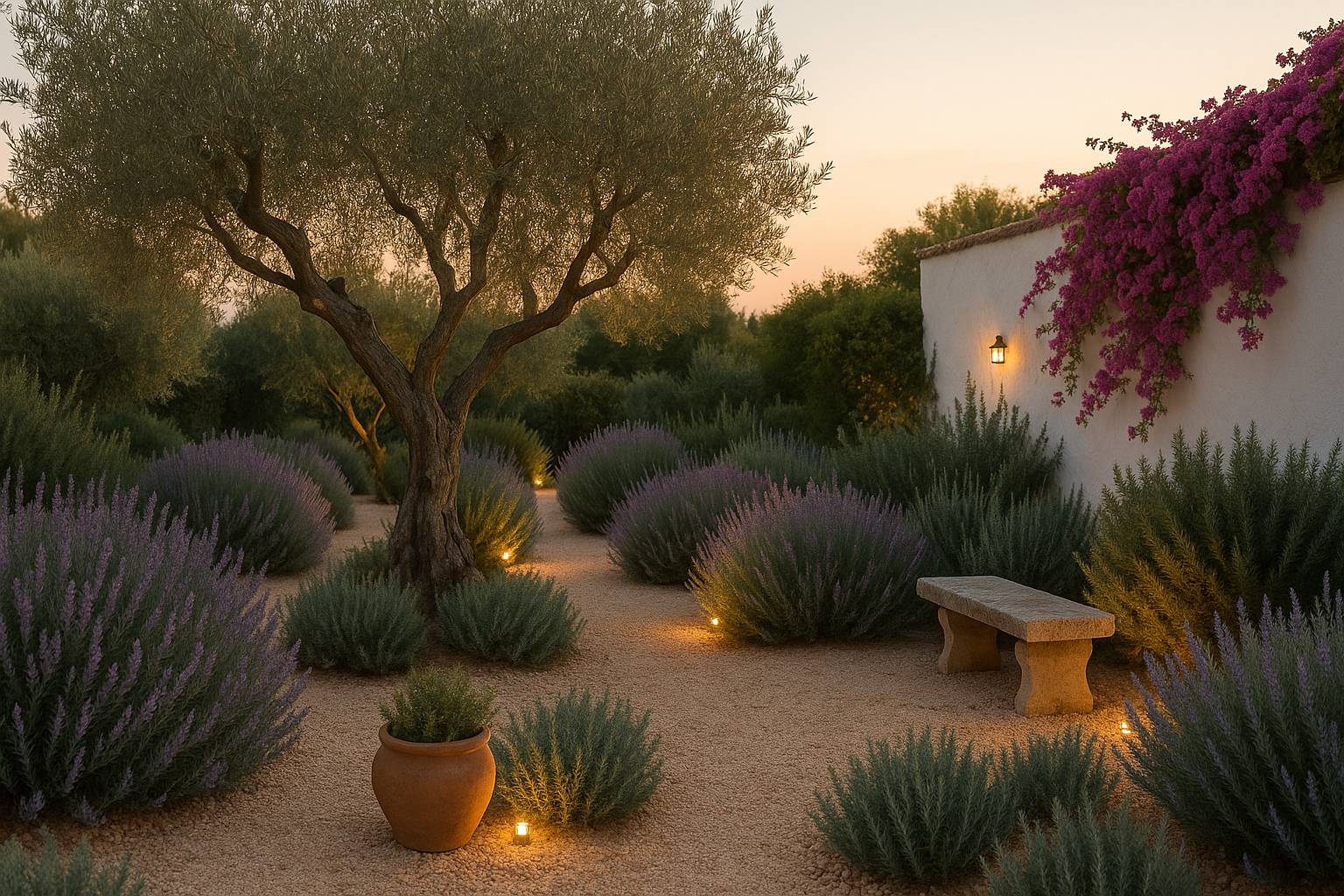 Cómo crear un jardín mediterráneo paso a paso