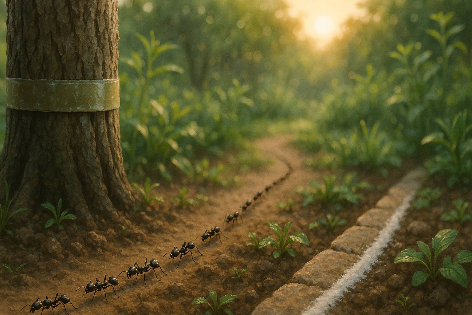 Cómo eliminar hormigas del jardín con soluciones naturales