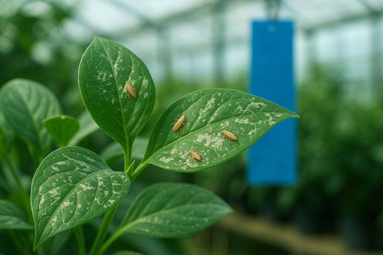 Cómo identificar y controlar los trips en plantas ornamentales