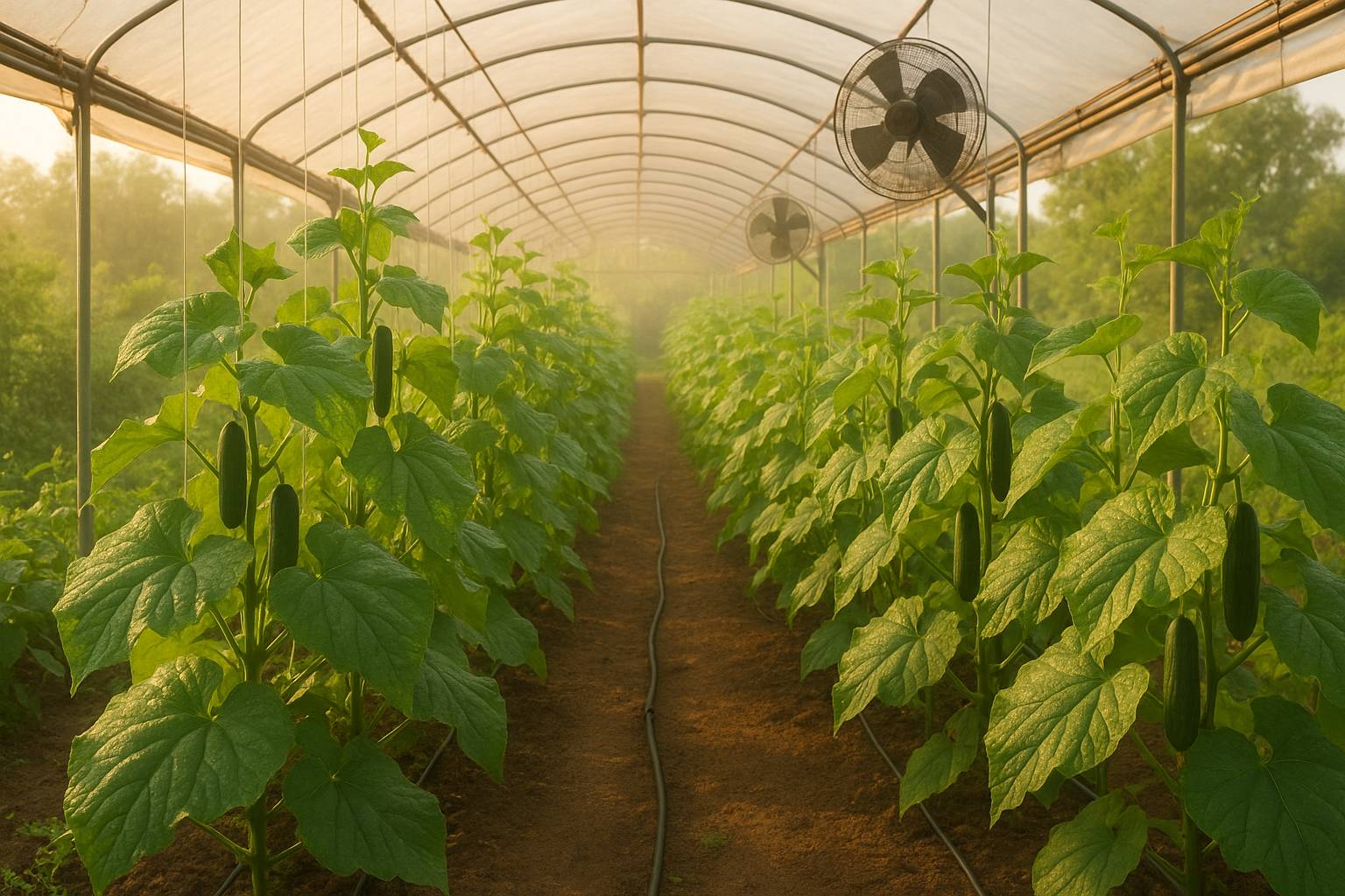 Cómo prevenir el mildiu en cultivos de pepino