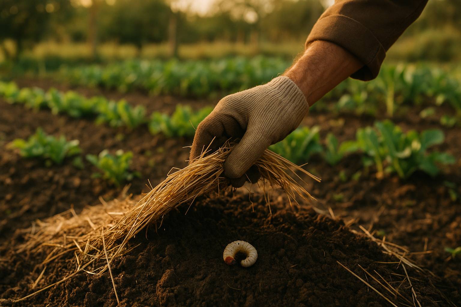 Cómo proteger tus plantas del ataque de gusanos del suelo