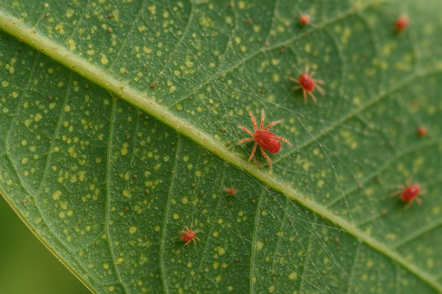 Cómo reconocer y tratar la araña roja en plantas ornamentales