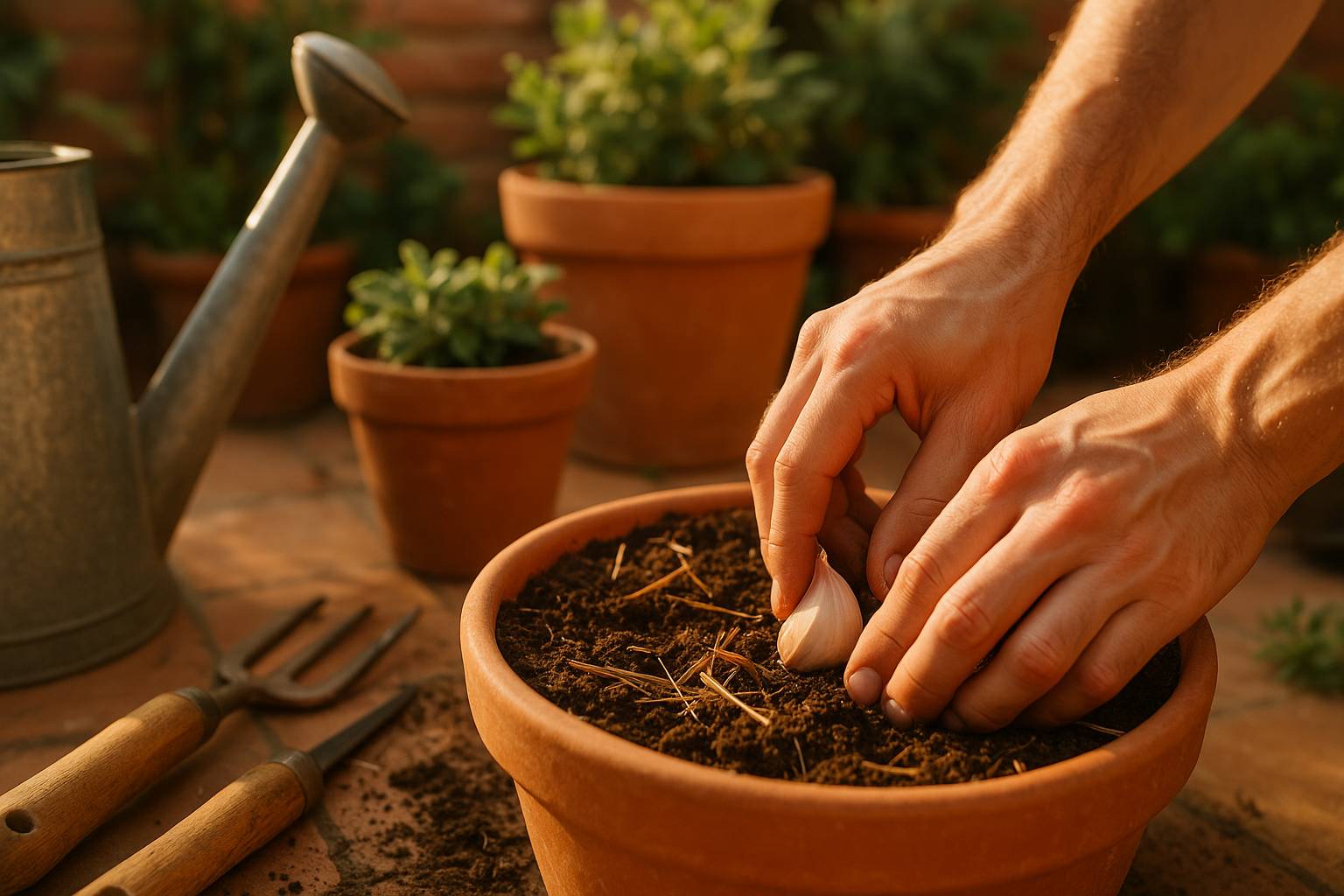 Cómo sembrar ajos en casa sin errores comunes