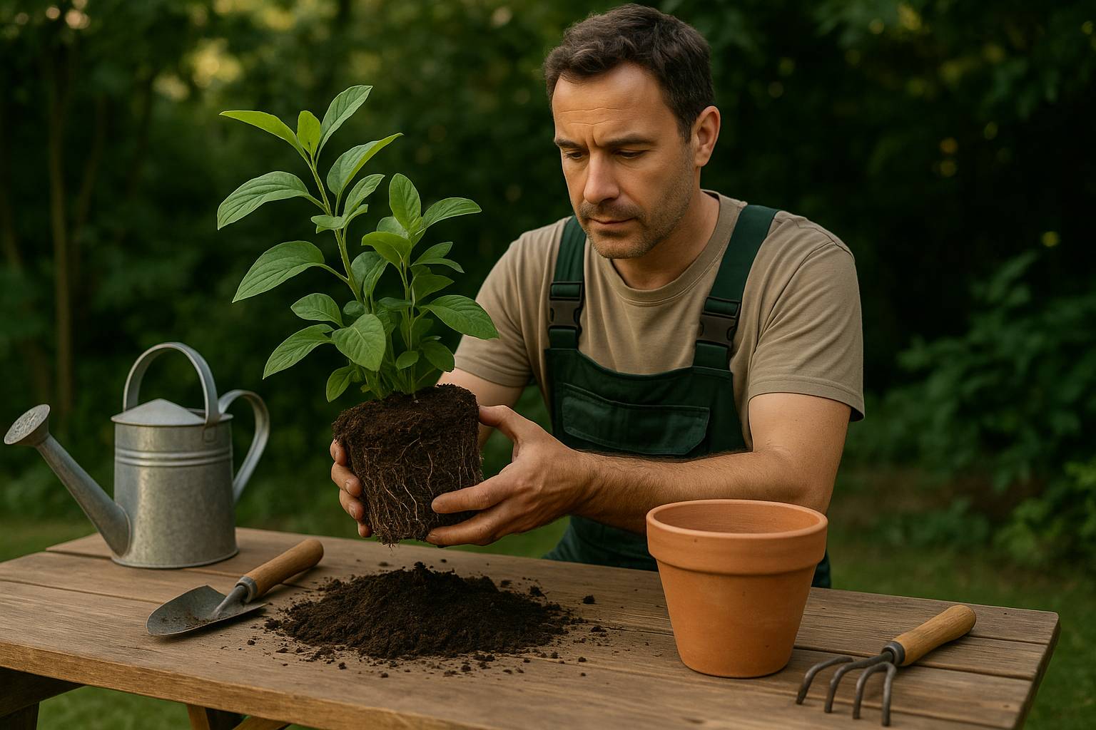 Cómo trasplantar plantas sin que sufran estrés