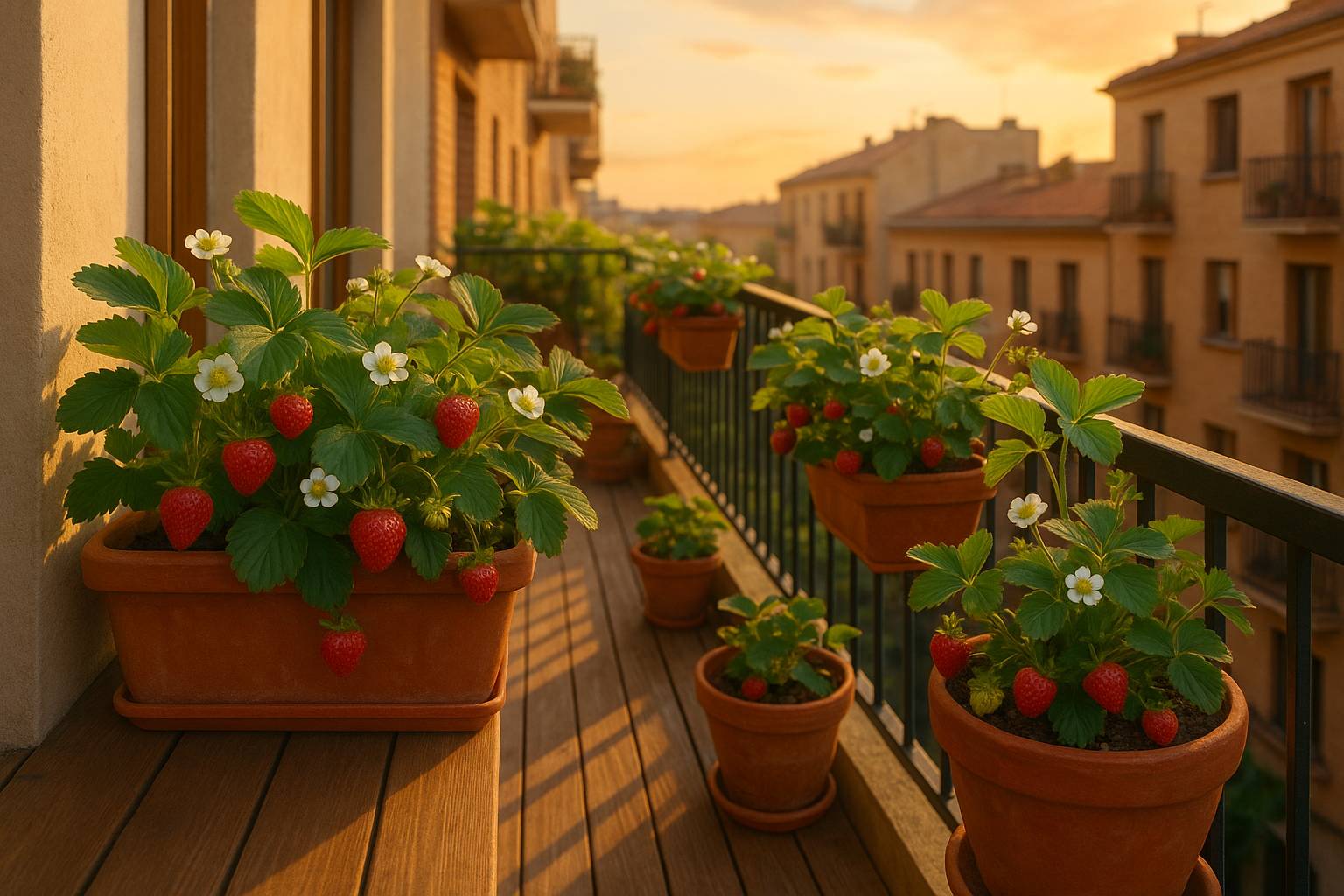 Cultivar fresas en casa sin jardín: guía para principiantes