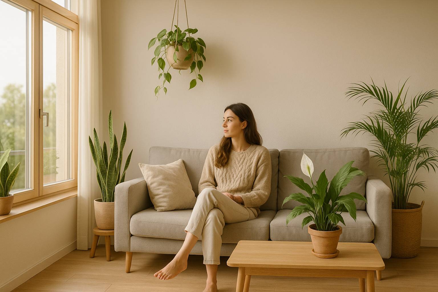 Plantas que purifican el aire en interiores y cómo cuidarlas